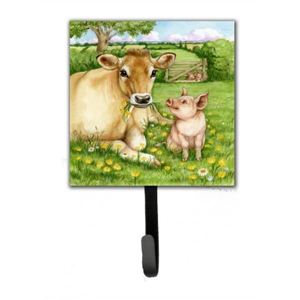 Micasa Pigs & Cow Good Friends Leash or Key Holder MI633013 - main